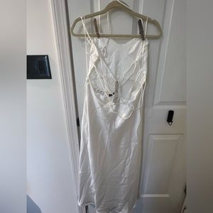 Zara satin mini dress, large